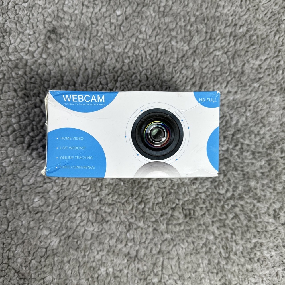1080P Full HD USB Webcam for PC Desktop & Laptop Web Camera with Microphone/FHD